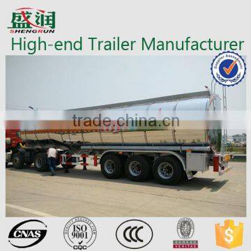 3 Axles Aluminium Alloy Fuel Tanker Trailer,fuel Tanker Semi Trailer,feeds Transport Semi Trailer photo-5