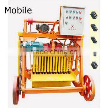 qmj4-45 mobile cheap block machine