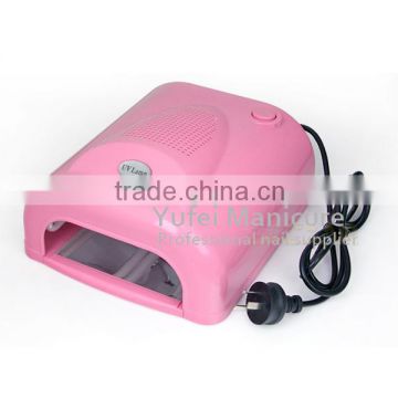 Good quality nail gel curing machine 36w nail lamp uv with timers