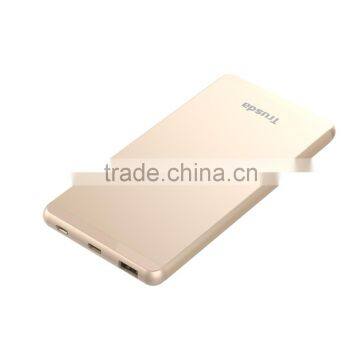 2016 TYPE C 10000mAh polymer battery round restaurant power bank