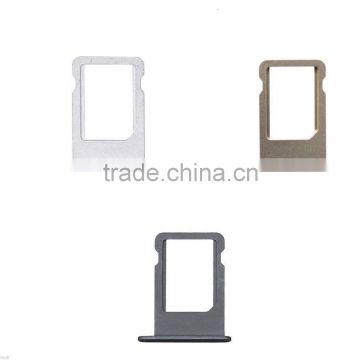 Genuine New Replacement SIM Tray Card Holder for IPhone 5S Black Gold White