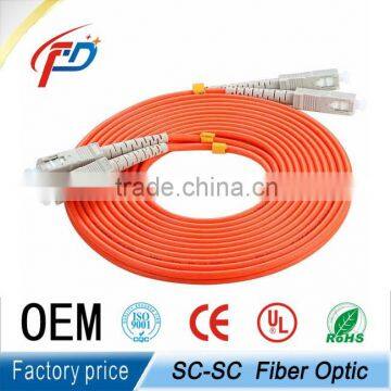 multymode duplex sc-sc fiber optic cable connector