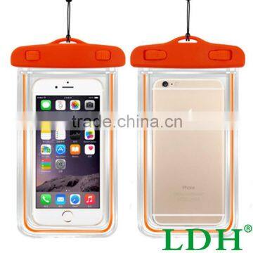 Night Light Phone Bag Underwater Waterproof Phone Bag Diving Bag Mobile Phone Pouch Case For Samsung S6 For Iphone 6 Plus Xi New photo-5