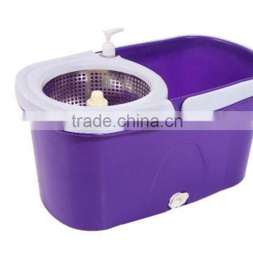 360 Degree Spinning Hand Press Dry and Clean Mega Mop