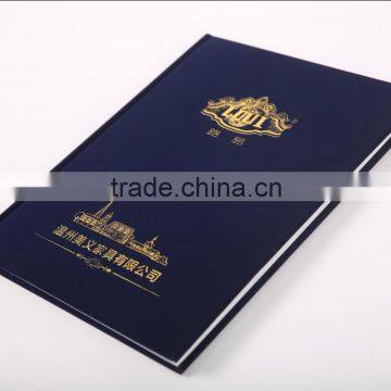 high quality business use customize luxury printing catalogue