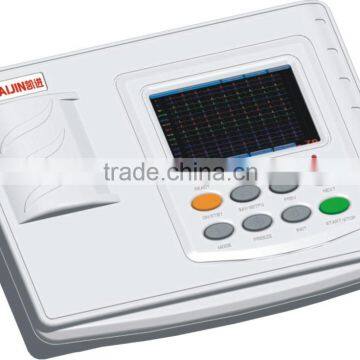 China Factory Sale 3 Channel Portable Ecg Machine photo-2