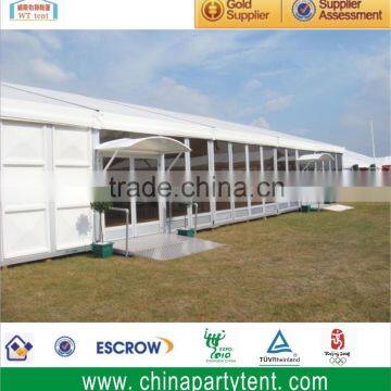 2016 Strong wind resistant storage marquee tent with ABS panel side for sale