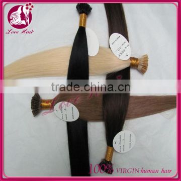 Best Seller best 7a unprocesed 7a blonde malaysian i-tip hair