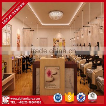 Customized modern retail used nail salon equipment for sale