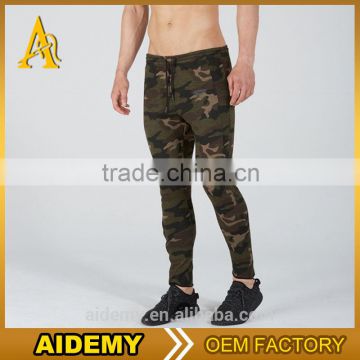 New design man gym running Camo trousers custom sweatpants for men fitness joggers