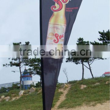 K Banner, Patented Beach Flag of Sublimation Printing Flag With Spike & Carbon Frame Beach Flag.