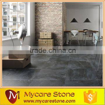 Natural Black Slate Kitchen Flooring Tile