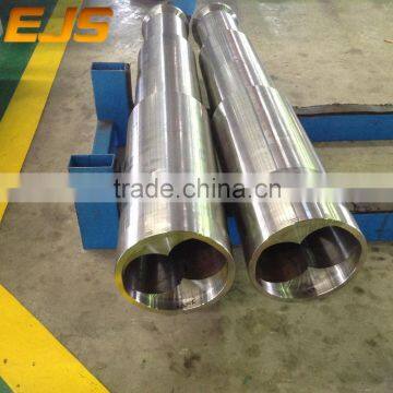 Conical Parrellal Twin Screw Extruder Screw Barrel Design Screw and Barrel photo-3