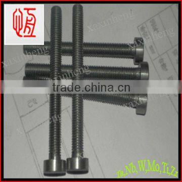 99.95% pure tungsten screw for high temperature furnace