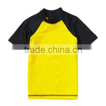Kids rashguard nylon spandex polyester