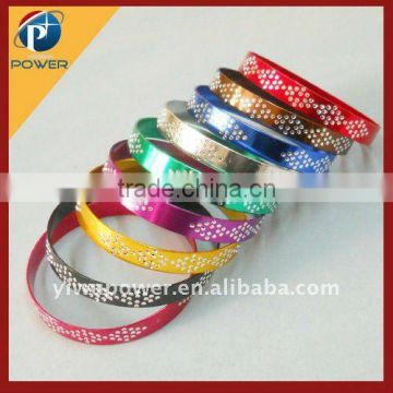 Fashion Mixed Colors Aluminium bracelets