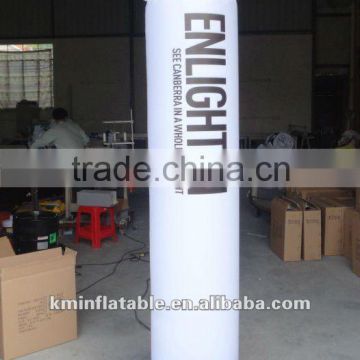 LED lighted inflatable cylinder