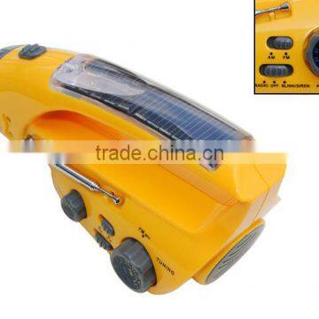 Crank Dynamo Flashlight With Mobilephone Charger and Radio & Promotional Flashlight Coco photo-6