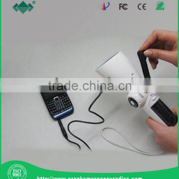 Emergency Hand Crank Charger for Mobile Phone