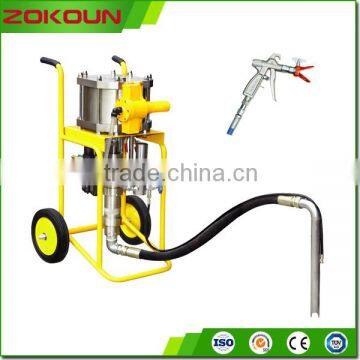 Air-assisted portable sprayer paint machine with spray gun