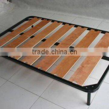 funky wood slated bedding frame