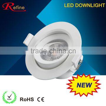 Hot sale 5w 7w led cob square downlight indoor light