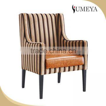 Classical design wholesale restaurant chair genuine leather dining chair