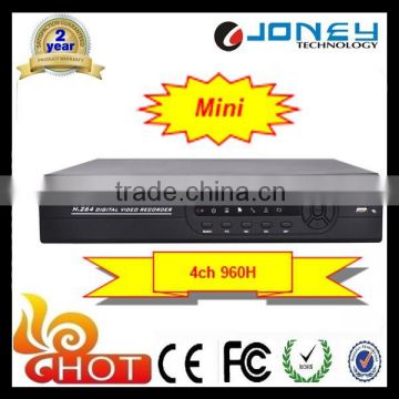 Onvif Linux Embeded 4ch 960H Cctv Dvr Recorder H264 4ch Cloud Technology Hot Sale !