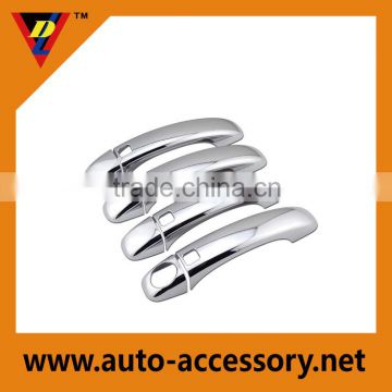 Plastic chrome plating door handle cover plates for Audi Q7 accessories