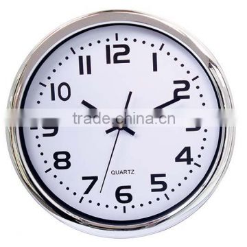 14" Good Quality Plastic Round Wall Clock