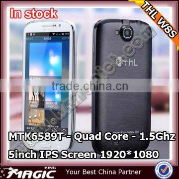 5inch THL w8s mtk6589t Quad Core MTK6589T 1.5Ghz 1920*1080