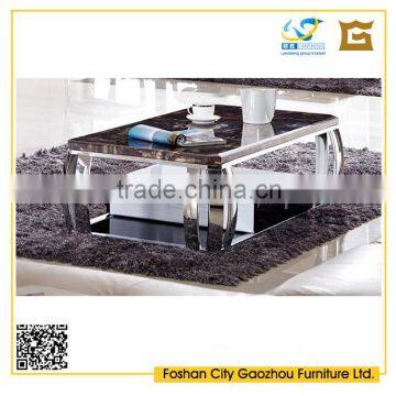 Rectangle Wood/MDF/Metal/Marble/Stainless Steel/Iron Coffee Table