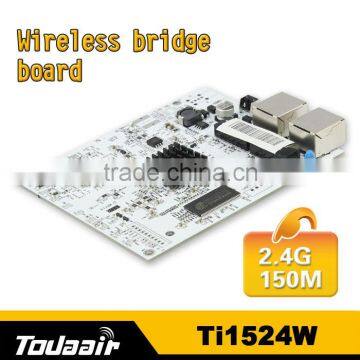 Good Quality Todaair 2.4G 150M Wireless CPE&wireless AP&wireless bridge board&wifi router board