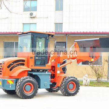 TY18 farm tractor front end wheel loader mini wheel loader for sale