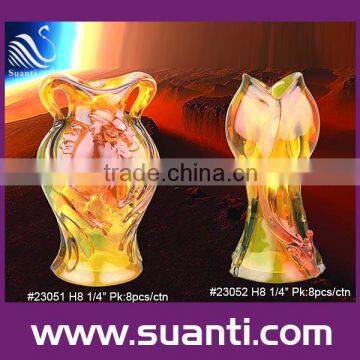 Crystal dragon carving polyresin vase