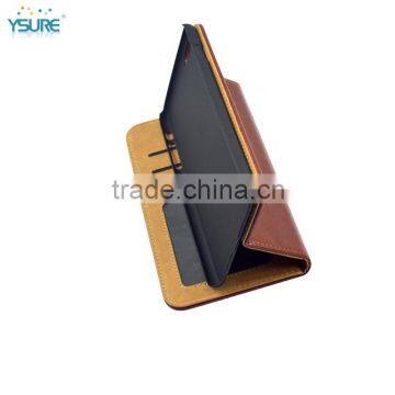 2015 Best Design Hot Sale High Grade PU Leather Vintage Case For Lenovo S60-T With Magnet Close up