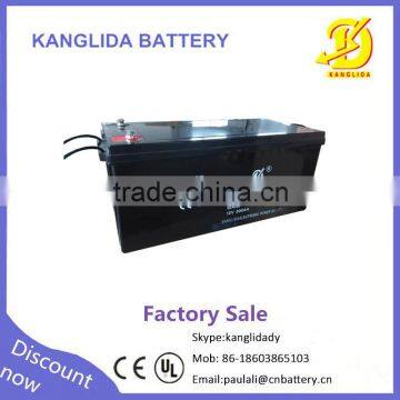 12v200ah sealed lead acid battery with 16 years manufacturer experience