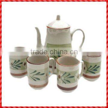 Wholesale handmade custom porcelain tea pot
