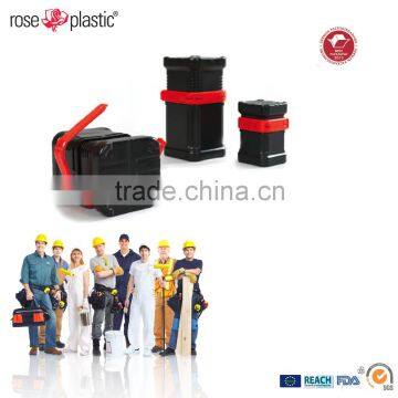 Round Square Plastic Block Tubes Packaging for Tool Holders BK photo-5