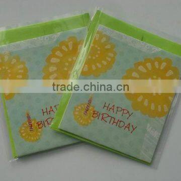 custom promotional fairy pop up birthday greeting card made in China