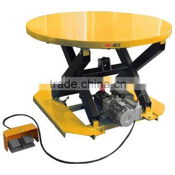 Stationary Electric Rotating Lift Table