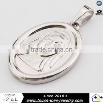 hot sale western fashion religion stainless steel pendant