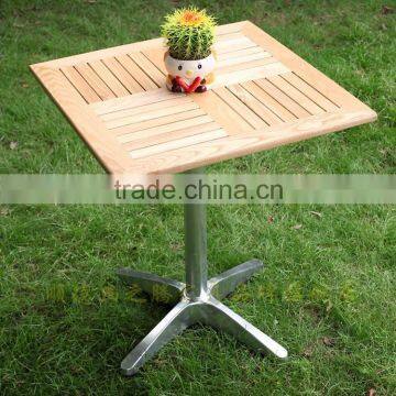 ZT-1042T Garden outdoor patio square wooden table