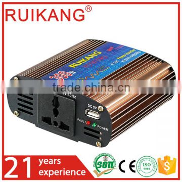 Best quality CE for computer 12v 220v inverter with battery charger