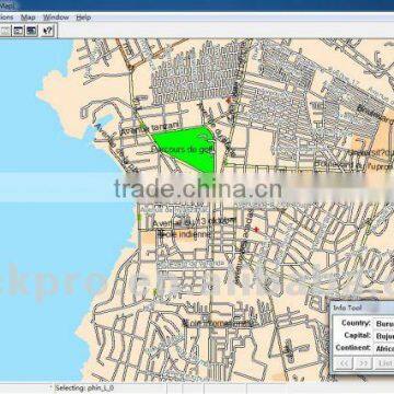 Burundi mapinfo tab map ESRI shp format map