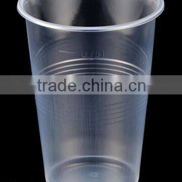 C3411150,34oz(1000ml) large size PP disposable plastic hot drinking cup beer cup