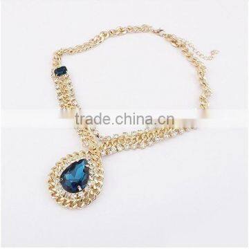 Top Quality Crystal Choker Vintage Pendant Statement Necklace Women Necklaces & Pendants Fashion Necklaces for Women 2014