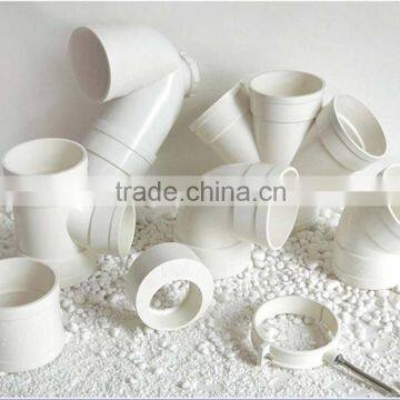 Competitive price!Recycled/Virgin PVC Granules White/Gray color for pipe fitting