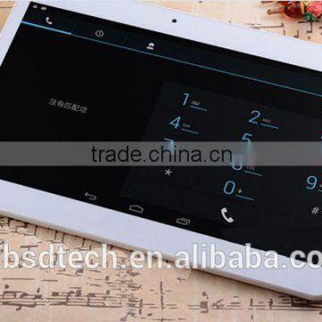 MTK6580 10.1 inch best low price tablet pc with3G phone dual cameras OEM available