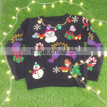 16JW53119 Adult Hot Sale Wholesale Ugly Christmas Sweater Jumper